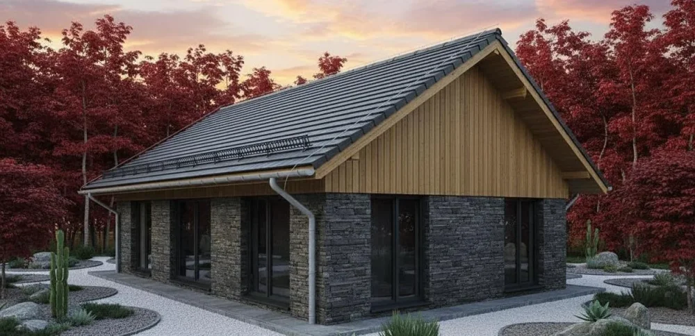 Проект Одноэтажный дом 12 на 14, 110 м2