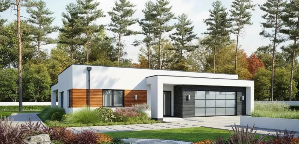 Проект Одноэтажный дом 17 на 18, 212 м2