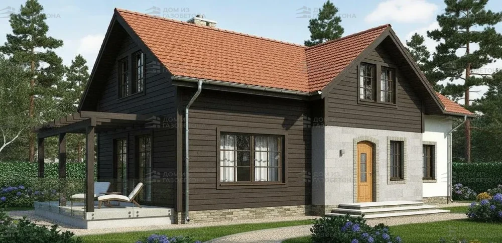 Проект Одноэтажный дом 18 на 9, 113 м2